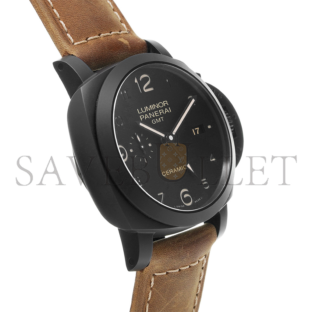 Pa*e*ai luminor 1950 3 days gmt automatic cheramica watch pam00441